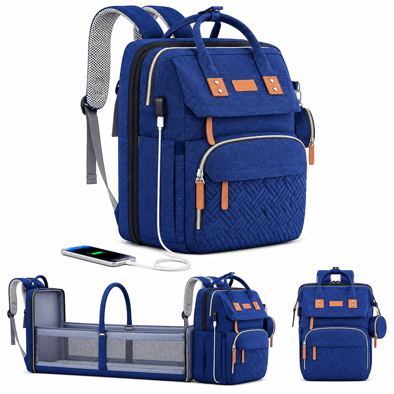 All-in-One Diaper Backpack
