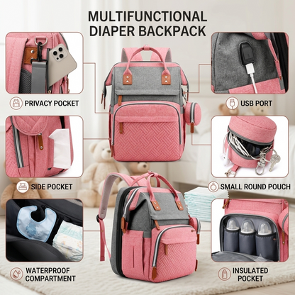 All-in-One Diaper Backpack