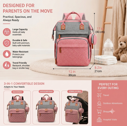 All-in-One Diaper Backpack