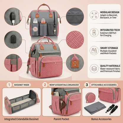 All-in-One Diaper Backpack