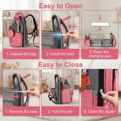 All-in-One Diaper Backpack